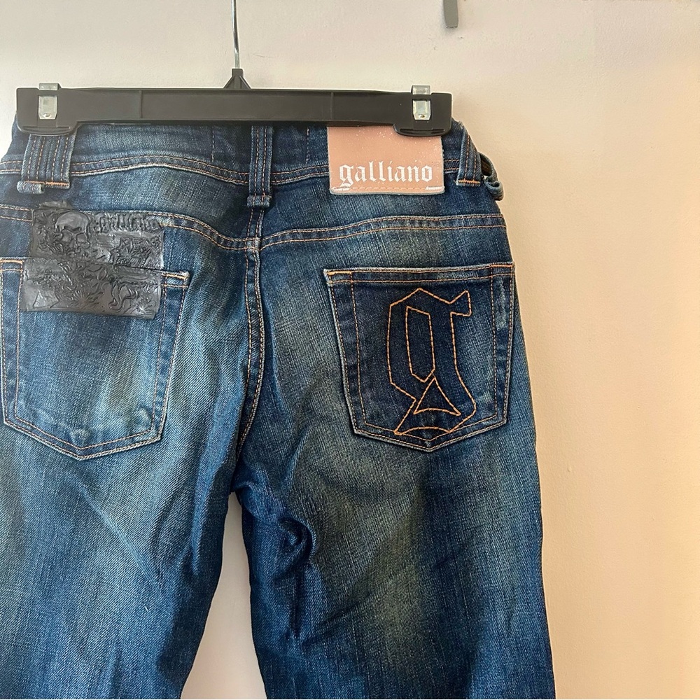 Galliano Vintage Blue Jeans